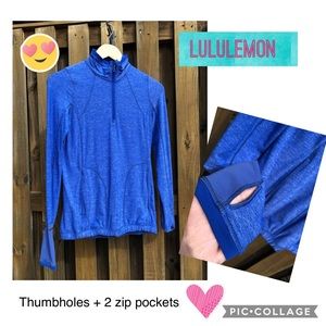 ❤️ Lululemon Blue 1/2 zip 🤩👌🏼for Spring